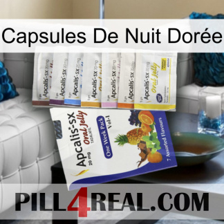 Capsules De Nuit Dorée 11